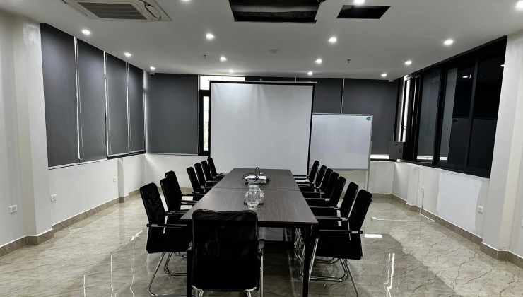 ??? THÁI THỊNH - THÁI HÀ VỈA HÈ ÔTÔ TRÁNH TÒA VĂN PHÒNG KINH DOANH ĐỈNH MỚI ĐẸP SỔ ĐẸP 134m2 x 9T, MT 7.1m, 55 tỷ